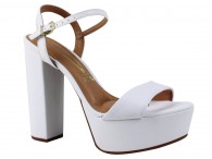 Sandália Plataforma S/Alto Vizzano - Branco