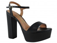 Sandália Plataforma S/Alto Vizzano - Preto