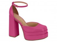 Sandália Salto Alto Vizzano - Pink