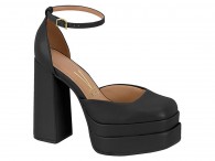 Sandália Salto Alto Vizzano - Preto