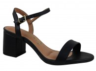 Sandália Salto Baixo Vizzano - Preto