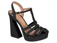 Sandália Salto Alto Vizzano - Preto