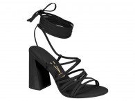Sandália Salto Alto Vizzano - Preto