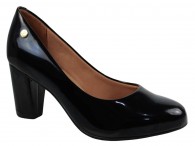 Sapato Salto Alto Vizzano - Preto Verniz