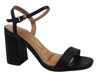 Sandália Salto Alto Vizzano - Preto