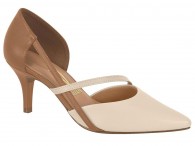 Scarpin Vizzano - Creme