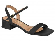 Sandália Salto Baixo Vizzano - Preto
