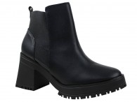 Bota Cano Curto Vizzano - Preto