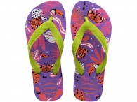 Chinelo Infantil Havaianas Kids Top Fashion - Lilás Escuro