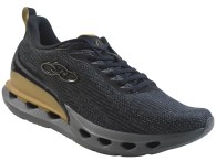 Tênis Olympikus Quartzo - Preto Mescla/Dourado