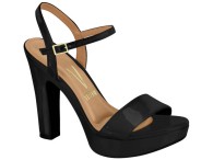 Sandália Salto Alto Vizzano - Preto