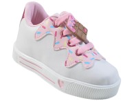 Tênis Infantil Linda Ju - Branco/Rosa