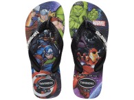 Chinelo Infantil Havaianas Top Kids Marvel - Branco/Azul