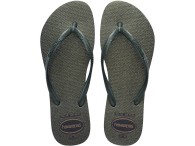 Chinelo Havaianas Slim Gloss - Verde Olive