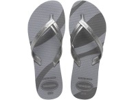 Chinelo Havaianas Elegance Print - Novo Grafite