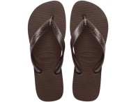 Chinelo Havaianas Top Tiras - Café
