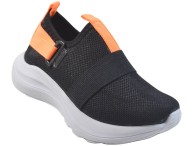 Tênis Infantil Pingo Doce NY - Nylon Preto/Laranja