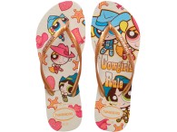 Chinelo havaianas Slim Warner Classic - Bege Palha