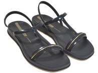 Sandália Ipanema Glow - Preto/Dourado