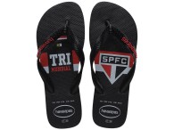 Chinelo Havaianas Top Times São Paulo - Preto