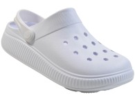 Clog Beira Rio Moleca - Branco