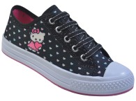 Tênis Juvenil Pingo Doce DC - Preto Coração