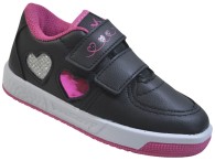 Tênis Infantil Street Via Vip - Preto/Pink