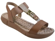 Sandália Beira Rio Modare - Camel