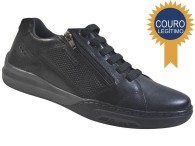 Sapatênis Pegada - Preto