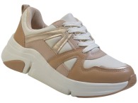 Tênis Beira Rio Modare - Bege