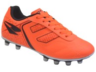 Chuteira Infantil Campo Dray - Laranja/Preto