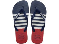 Chinelo Havaianas Top Nautical - Branco/Marinho