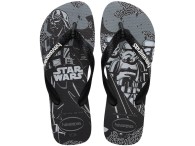 Chinelo Havaianas Star Wars - Preto/Preto/Branco
