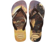 Chinelo Havaianas Star Wars - Bege/Bege