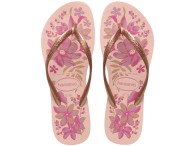 Chinelo Havaianas Slim Organic - Rosa/Dourado