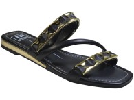 Chinelo Beira Rio Moleca - Preto