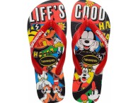 Chinelo Havaianas Top Disney Classic - Branco/Vermelho