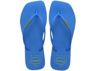 Chinelo Havaianas Square Logo Pop Up - Azul Brilhante