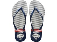 Chinelo Havaianas Nautical - Branco/Marinho