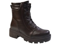 Bota Coturno Mooncity - Marrom
