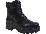 Bota Cano Médio Mooncity - Preto