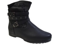 Bota Cano Médio Mooncity - Preto