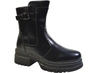 Bota Coturno Mooncity - Preto