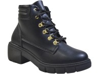 Bota Cano Médio Beira Rio - Preto