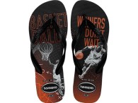 Chinelo Havaianas Top Athletic - Preto/Laranja