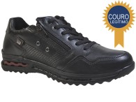 Sapatênis Pegada - Preto