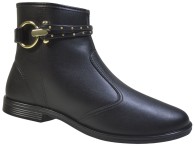 Bota Rasteira Cano Baixo Beira Rio - Preto.