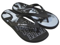Chinelo Juvenil Rider R1 R10 - Preto/Prata/Branco