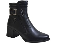 Bota Cano Baixo Mississipi - Preto