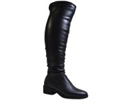 Bota Strech Cano Alto Beira Rio - Preto